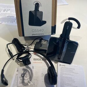 Plantronics Black On-Ear Headphones